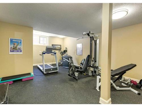 116 Elbow Ridge Bluffs, Rural Rocky View County, AB - Indoor Photo Showing Gym Room