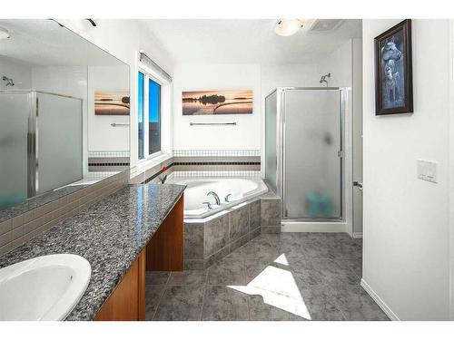 245 Silverado Way Sw, Calgary, AB - Indoor Photo Showing Bathroom