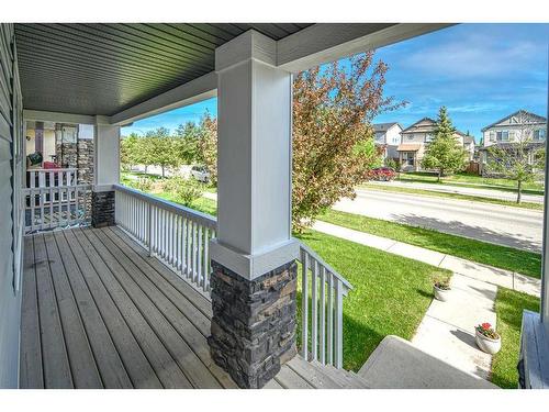 245 Silverado Way Sw, Calgary, AB - Outdoor With Deck Patio Veranda With Exterior