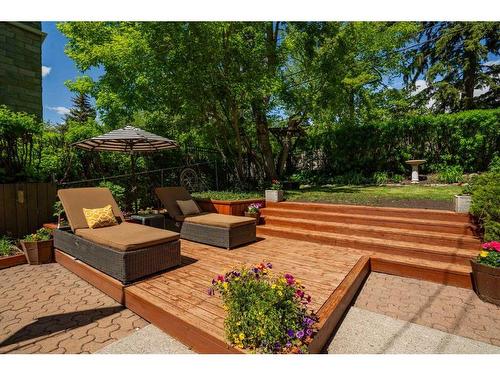 1428 Premier Way Sw, Calgary, AB - Outdoor With Deck Patio Veranda With Backyard