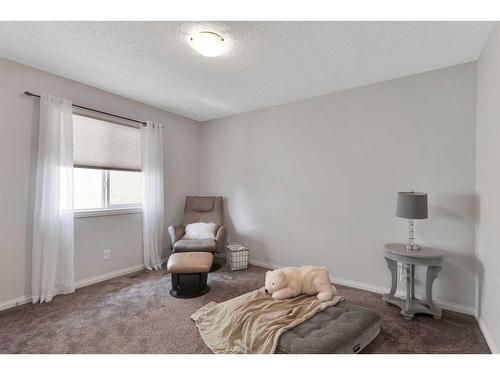 363 Cranleigh View Se, Calgary, AB - Indoor Photo Showing Bedroom
