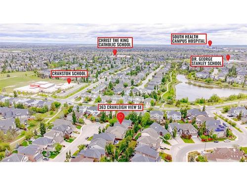 363 Cranleigh View Se, Calgary, AB - Outdoor With View