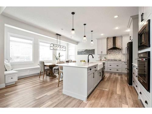 60 Auburn Shores Se, Calgary, AB - Indoor Photo Showing Kitchen With Upgraded Kitchen