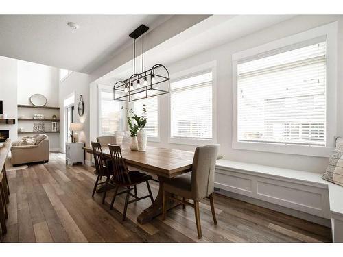 60 Auburn Shores Lane Se, Calgary, AB - Indoor Photo Showing Dining Room