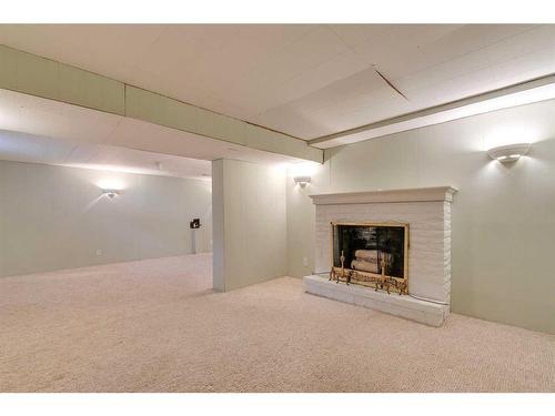 4603 Forman Crescent Se, Calgary, AB - Indoor With Fireplace