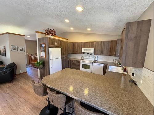 85 Manyhorses Drive, Rural Rocky View County, AB - Indoor Photo Showing Kitchen