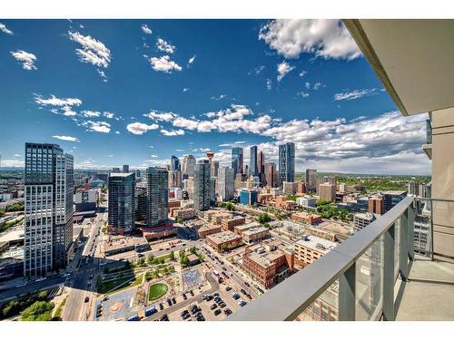 3009-1188 3 Street Se, Calgary, AB - Outdoor With Balcony With View