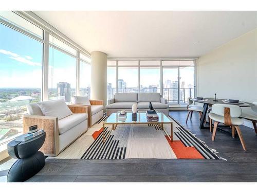 3009-1188 3 Street Se, Calgary, AB - Indoor Photo Showing Living Room