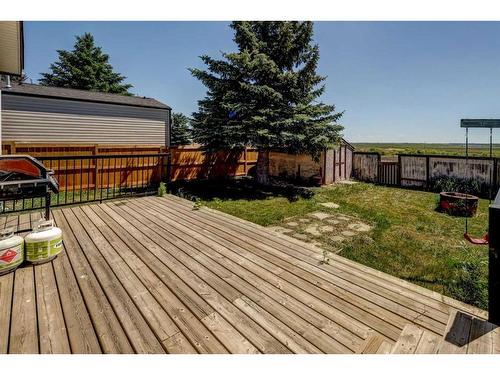 543 Pioneer Drive, Irricana, AB - Outdoor With Deck Patio Veranda