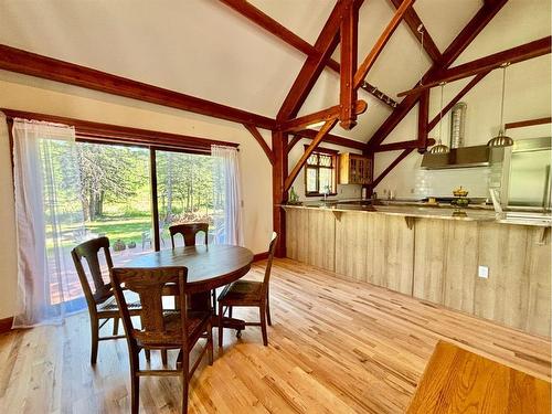 83 Manyhorses Drive, Rural Rocky View County, AB - Indoor Photo Showing Dining Room