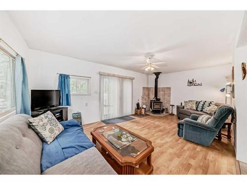 97 Premier Avenue, Gull Lake, AB - Indoor Photo Showing Living Room With Fireplace