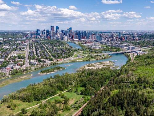 3515 2 Avenue Sw, Calgary, AB - Outdoor With Body Of Water With View