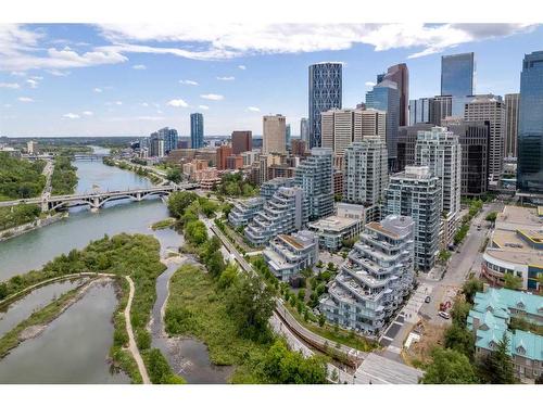 1208-128 2 Street Sw, Calgary, AB - Outdoor With Body Of Water With View