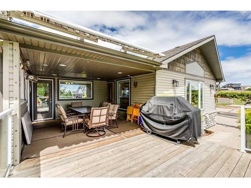 4031-25054 South Pine Lake Road, Rural Red Deer County, AB - Outdoor With Deck Patio Veranda With Exterior