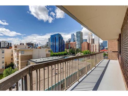 604-215 14 Avenue Sw, Calgary, AB - Outdoor With Balcony With Exterior