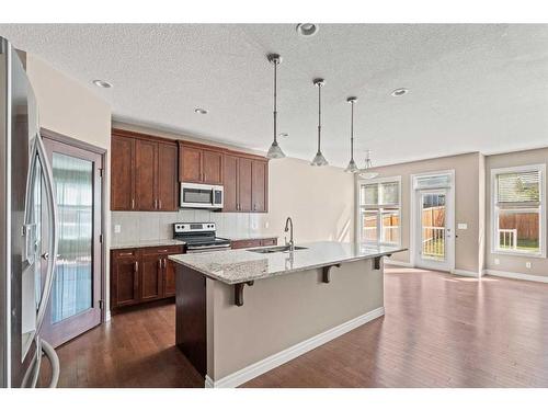 67 Nolancrest Rise Nw, Calgary, AB - Indoor Photo Showing Kitchen With Stainless Steel Kitchen With Upgraded Kitchen