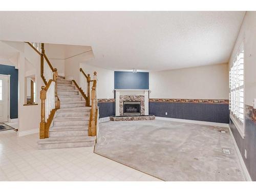 20 Chaparral Drive Se, Calgary, AB - Indoor With Fireplace