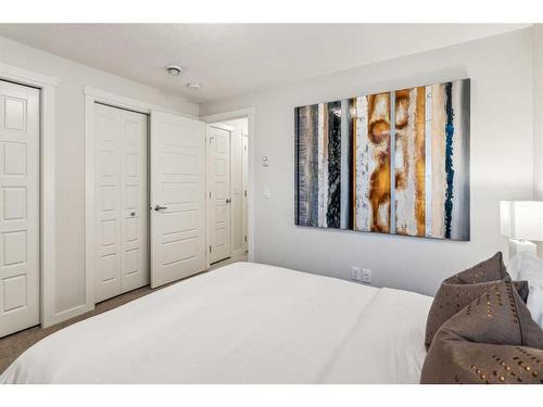 507-338 Seton Circle Se, Calgary, AB - Indoor Photo Showing Bedroom