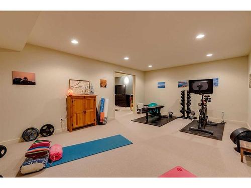 2225 4 Avenue Nw, Calgary, AB - Indoor Photo Showing Gym Room