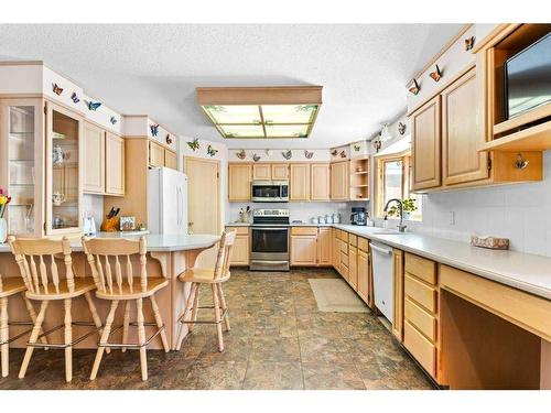 28139 Highway 581, Rural Mountain View County, AB - Indoor Photo Showing Kitchen