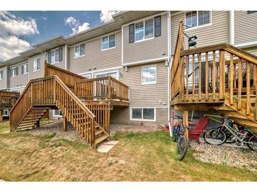 113 Country Village Lane Ne, Calgary, AB - Outdoor With Deck Patio Veranda With Exterior