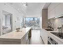 422-615 6 Avenue Se, Calgary, AB  - Indoor Photo Showing Kitchen With Upgraded Kitchen 