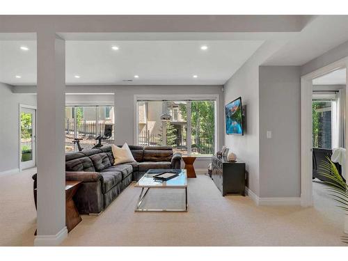 8 Discovery Valley Cove Sw, Calgary, AB - Indoor Photo Showing Living Room