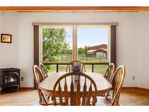 43130 Township Road 280, Rural Rocky View County, AB - Indoor Photo Showing Dining Room