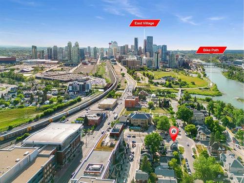 802 9 Street Se, Calgary, AB - Outdoor With View