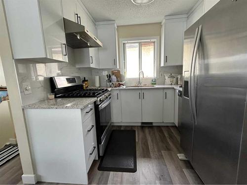 9 Erin Grove Court Se, Calgary, AB - Indoor Photo Showing Kitchen With Upgraded Kitchen