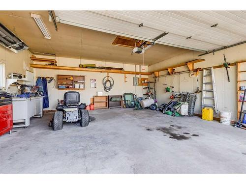 34456 Range Road 23, Rural Red Deer County, AB - Indoor Photo Showing Garage