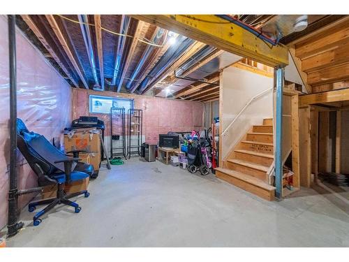 429 Cranberry Park Se, Calgary, AB - Indoor Photo Showing Basement