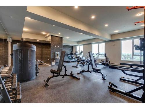 431-3932 University Avenue Nw, Calgary, AB - Indoor Photo Showing Gym Room