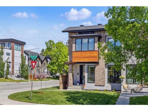 2050 49 Avenue Sw, Calgary, AB - Outdoor With Facade