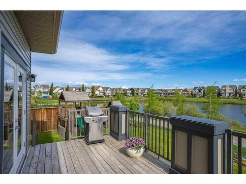 130 Reunion Landing Nw, Airdrie, AB - Outdoor With Deck Patio Veranda With Exterior