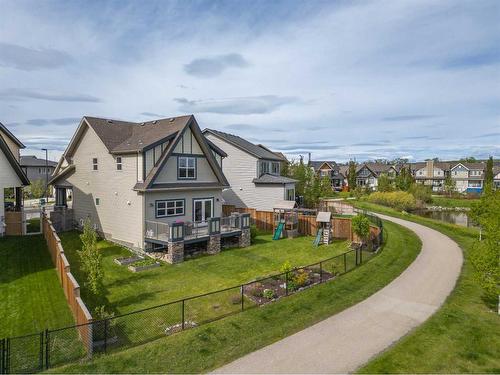 130 Reunion Landing Nw, Airdrie, AB - Outdoor With Deck Patio Veranda