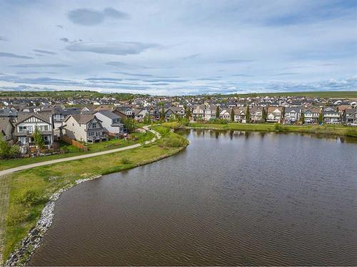 130 Reunion Landing Nw, Airdrie, AB - Outdoor With Body Of Water With View