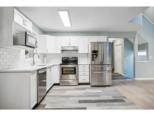 38 Martinvalley Way Ne, Calgary, AB - Indoor Photo Showing Kitchen With Stainless Steel Kitchen