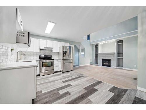 38 Martinvalley Way Ne, Calgary, AB - Indoor Photo Showing Kitchen With Stainless Steel Kitchen With Upgraded Kitchen