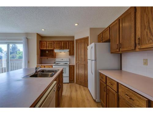 17 Sundown Close Se, Calgary, AB - Indoor Photo Showing Kitchen With Double Sink