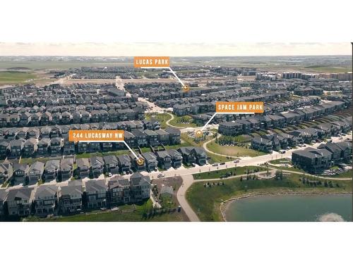 244 Lucas Way Nw, Calgary, AB - Outdoor With View