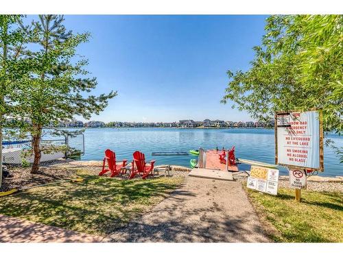 84 Auburn Bay Street Se, Calgary, AB - Outdoor With Body Of Water With View