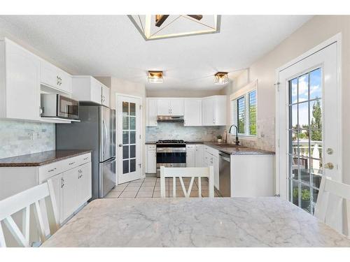 626 Hidden Vale Place Nw, Calgary, AB - Indoor Photo Showing Kitchen With Stainless Steel Kitchen