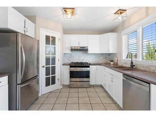 626 Hidden Vale Place Nw, Calgary, AB - Indoor Photo Showing Kitchen With Stainless Steel Kitchen