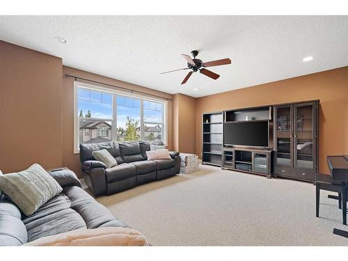 107 Cranwell Square Se, Calgary, AB - Indoor Photo Showing Living Room