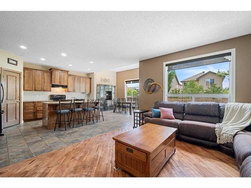 107 Cranwell Square Se, Calgary, AB - Indoor Photo Showing Living Room