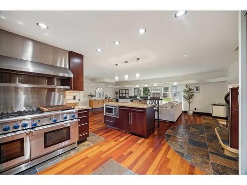 260 Pump Hill Crescent Sw, Calgary, AB - Indoor Photo Showing Kitchen With Upgraded Kitchen