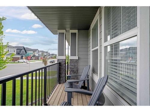 295 Creekstone Way Sw, Calgary, AB - Outdoor With Deck Patio Veranda With Exterior