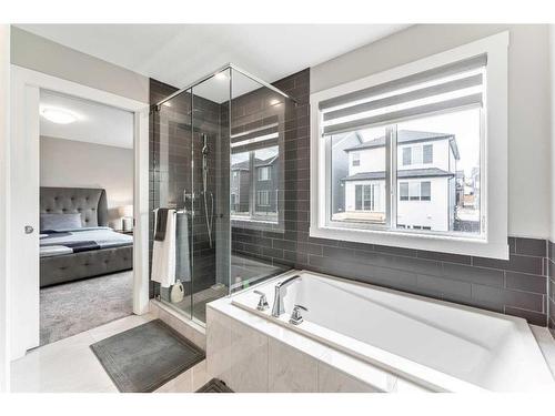 113 Amblehurst Green Nw, Calgary, AB - Indoor Photo Showing Bathroom