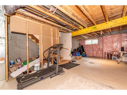 75 Chaparral Valley Gardens Se, Calgary, AB - Indoor Photo Showing Basement